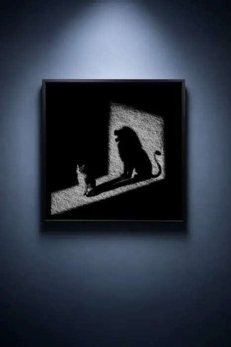 Tijs Dragtsma (1992) - A Small Cat's Towering Shadow
