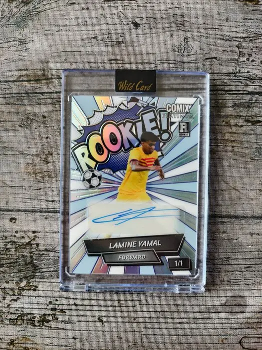 Wild Card Lamine Yamal 1/1 Autographed card