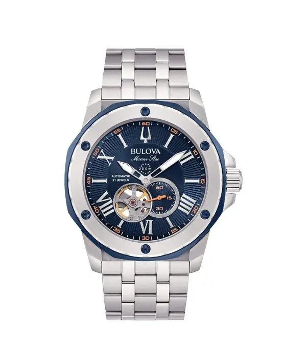 Bulova - " NO RESERVE PRICE" Marine Star Automatic...