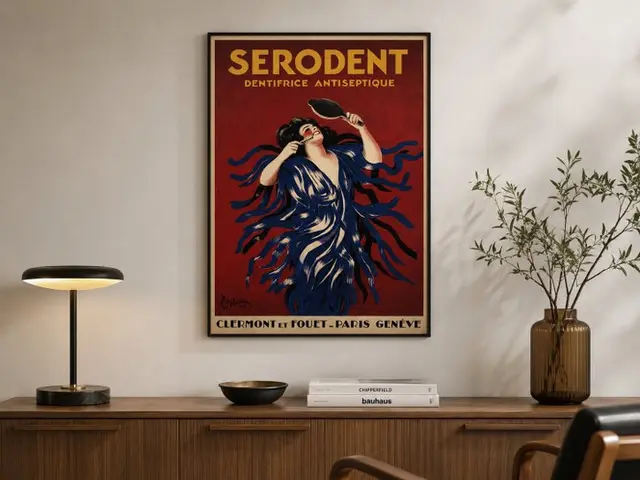 Leonetto Cappiello - Serodent Dentifrice Antiseptique – Parigi Ginevra - 1970s