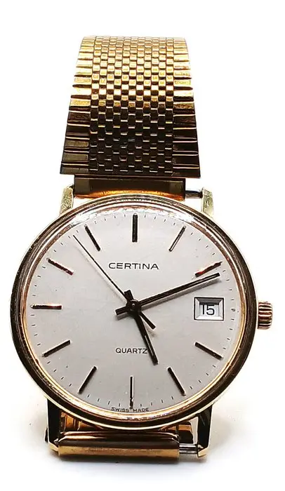 Certina 14 karaat geelgoud polshorloge. - Unknown - 115.9199.65 - Men - 1982
