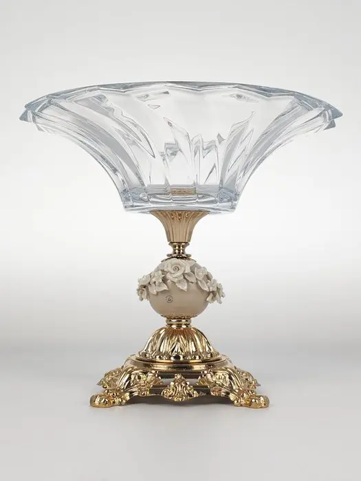 SECOLOVENTESIMO - Centrepiece - 24kt gold, Biscuit porcelain - Gold