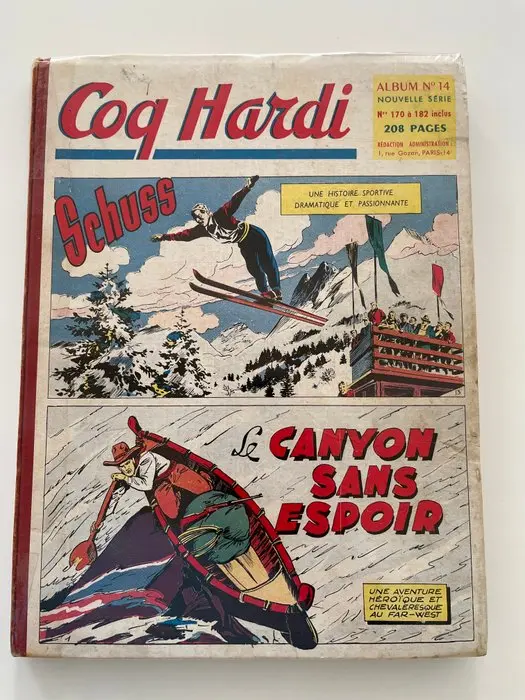 Coq Hardi - Reliure N°14 - 2ème série - 1 Album - First edition - 1954