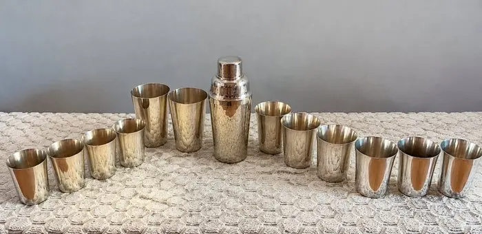 WMF / Geislingen - Cocktail shaker (13) - oth - Neusilber