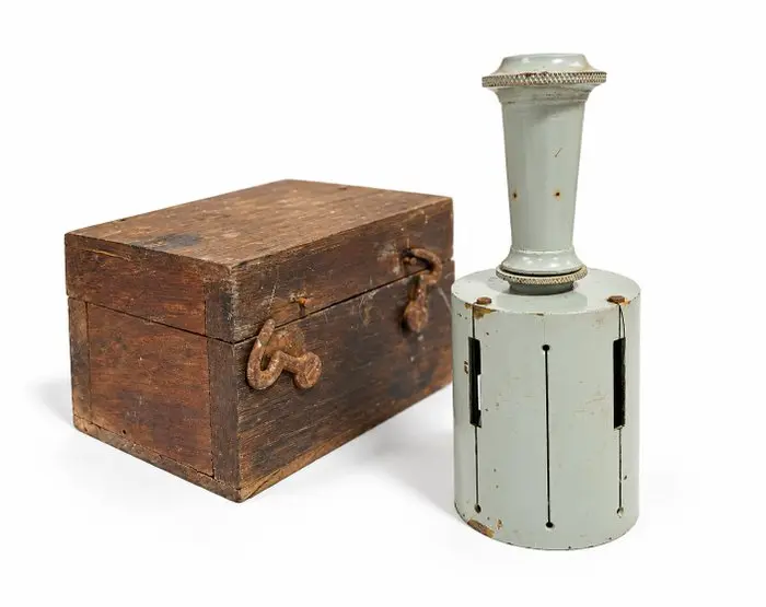 Theodolite - équerre d’arpenteur Ancien laiton