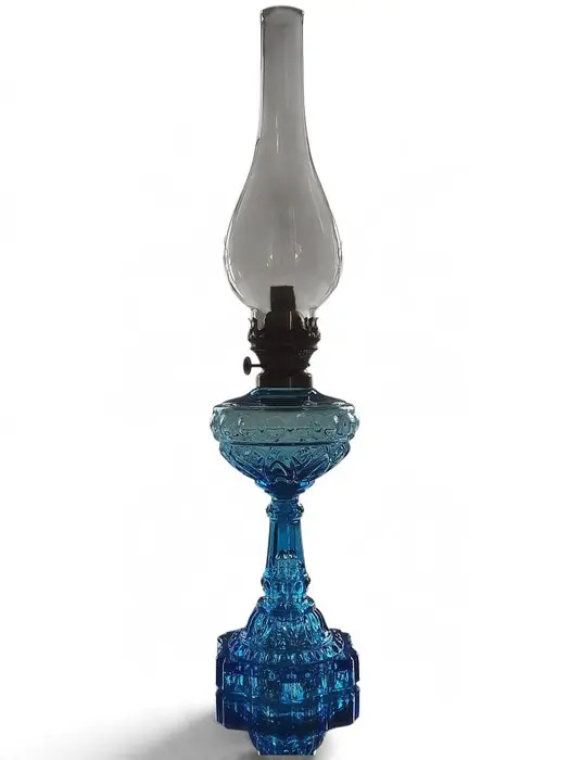 Joseph Lempereur & Lambert Bernard - Brevete L&B - Oil lamp - Glass