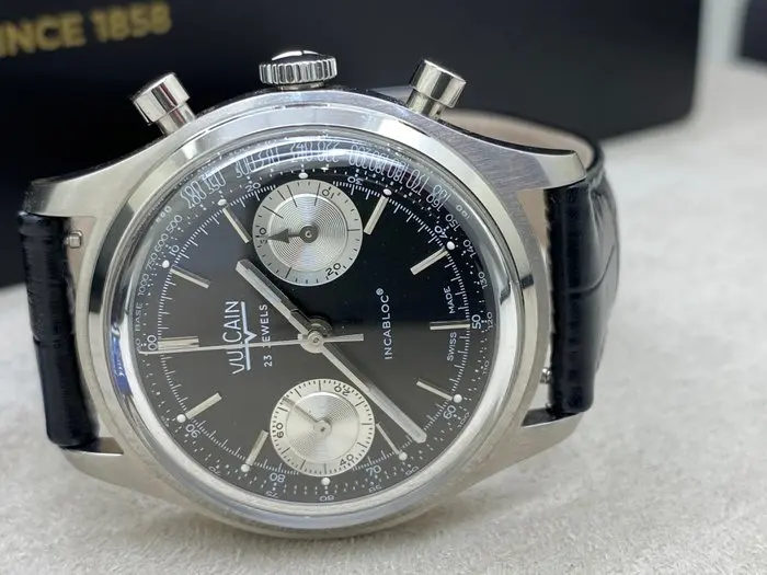 Vulcain - 1970'S CHRONOGRAPH - FULL SET - Unisex - 2024
