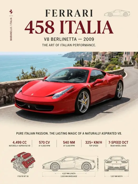 Shmidt.Art - Ferrari - FERRARI 458 ITALIA - 2000s