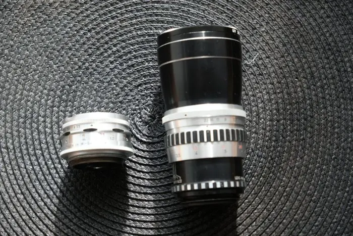 Staeble Lineogon 3,5/35mm and Telexon 3,8/135mm - M39 | Camera lens