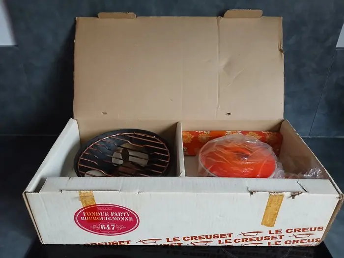 Le Creuset - Dinner set (9) - Cast iron, Wrought iron