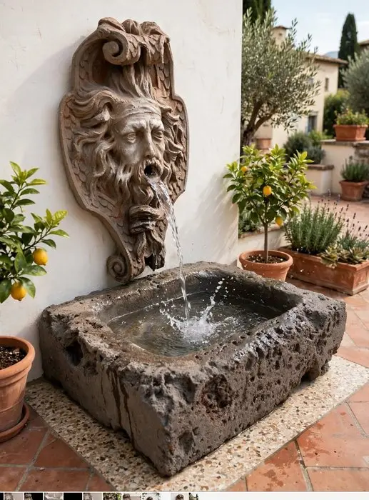 Lavabo (2) - calcare - Limestone