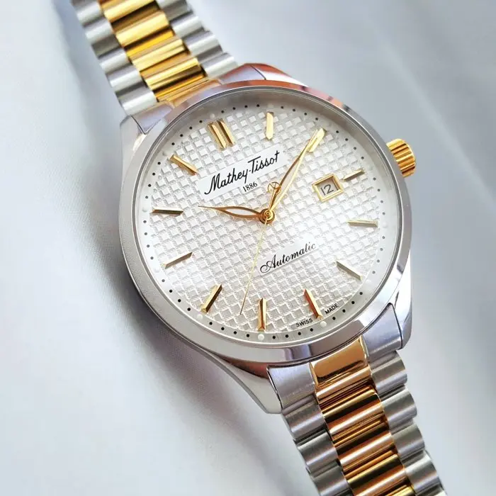 Mathey-Tissot - Automatic - Swiss Made - Gold Steel...