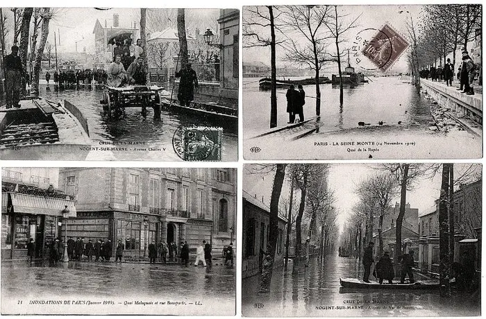 France - Paris - Floods in Paris, 1910 - Postcard (64) - 1910-1910