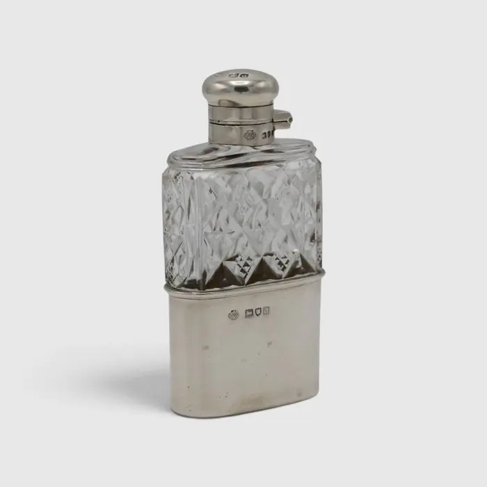Decanter - Silver, Crystal