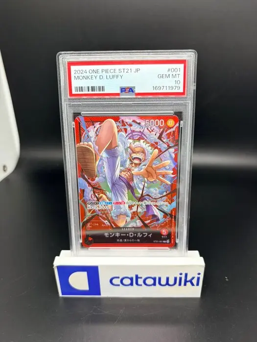 One Piece - 1 Graded card - Monkey D