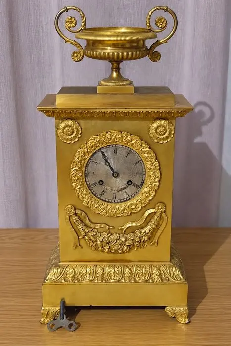 Table clock - Pons Empire Bronze - 1800-1850 - Honoré Pons – Lebel Paris