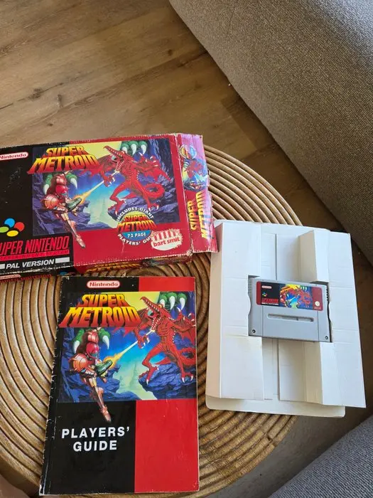 Nintendo - Super Nintendo - Super Metroid - Video game - In original box