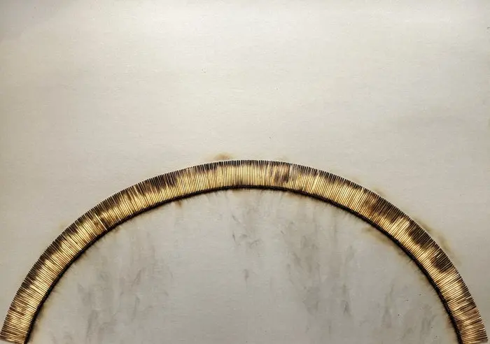 Bernard Aubertin (1934-2015) - Dessin de feu - XXL