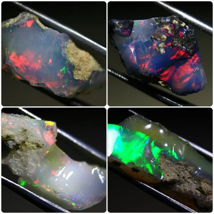 Ct. 42.40 Top Quality Ethiopian Opal - Specimen- 8.48 g - (4)