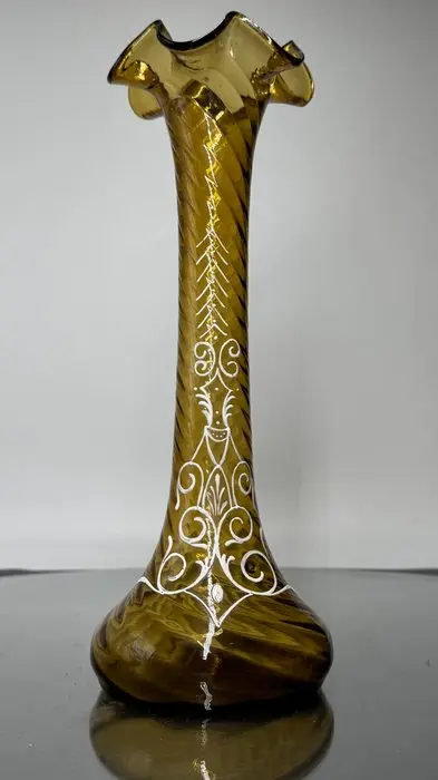 Vase - Glass - probably a Legras vase