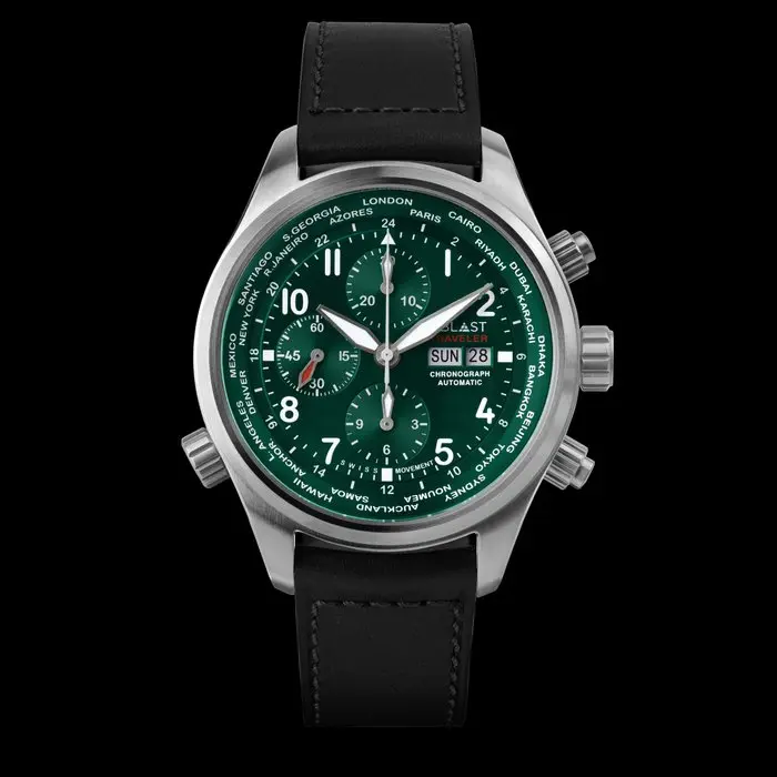 Ublast - Traveler Chronograph World Time - REF.UBTRCH47GN...