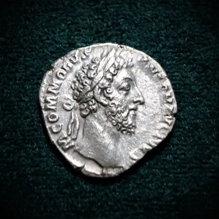 Roman Empire. Commodus (AD 177-192). Denarius 184 AD