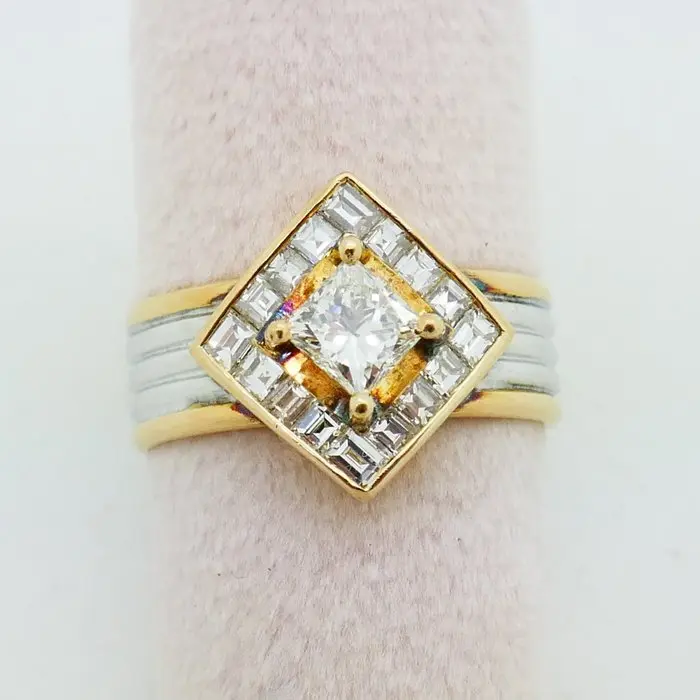 No reserve price - Ring - 14 kt