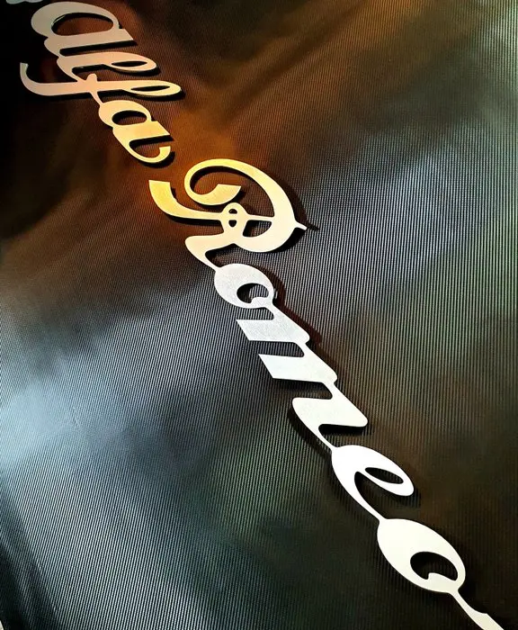 Sign - Alfa Romeo - Logo mural qualité professionnelle...