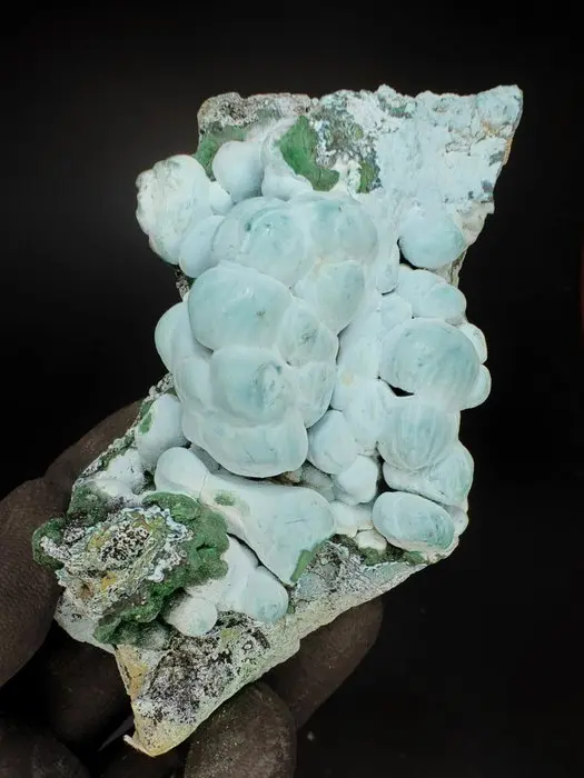 Chrysocolla Botryoidal - Height: 10 cm - Width: 7 cm- 200 g