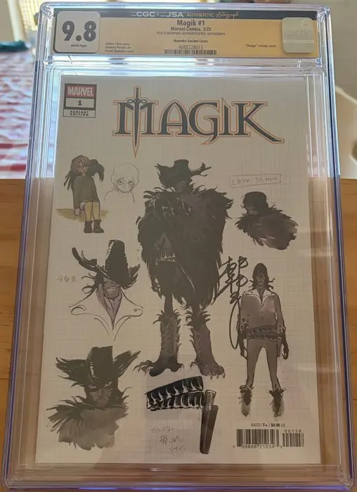 Magik #1 - 1:10 Peach Momoko Design Variant - Signed by...