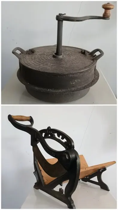 Cutter (2) - Cast iron - Branding and cutting