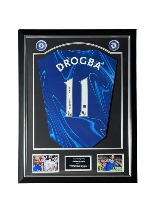 Chelsea - English Football League - Didier Drogba...