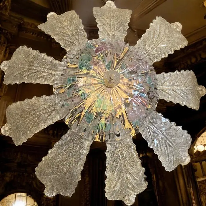 Chandelier - Venetian ceiling light in Murano glass