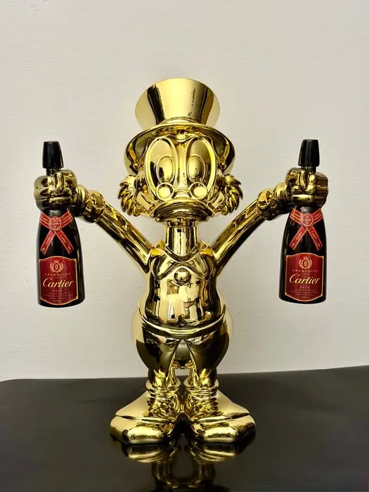 GF Exclusives - Cartier Champagne Bottle Duck