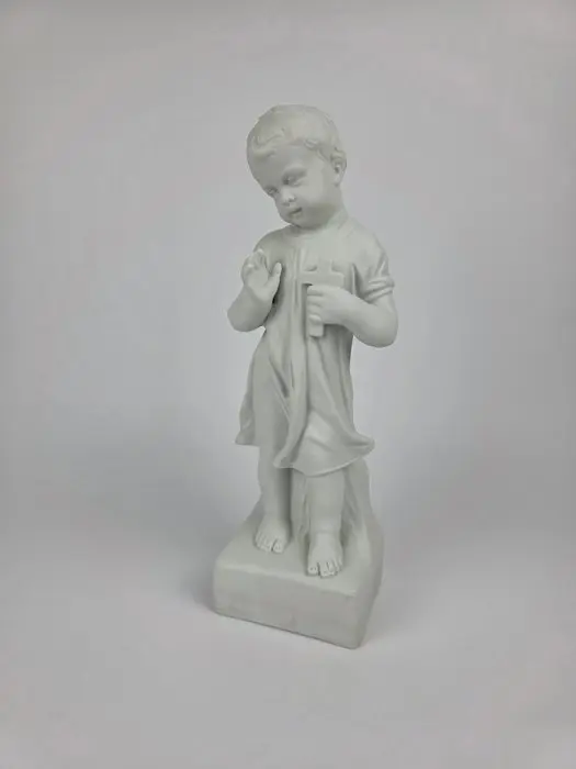 Figure - Gesù Bambino Benedicente - Biscuit