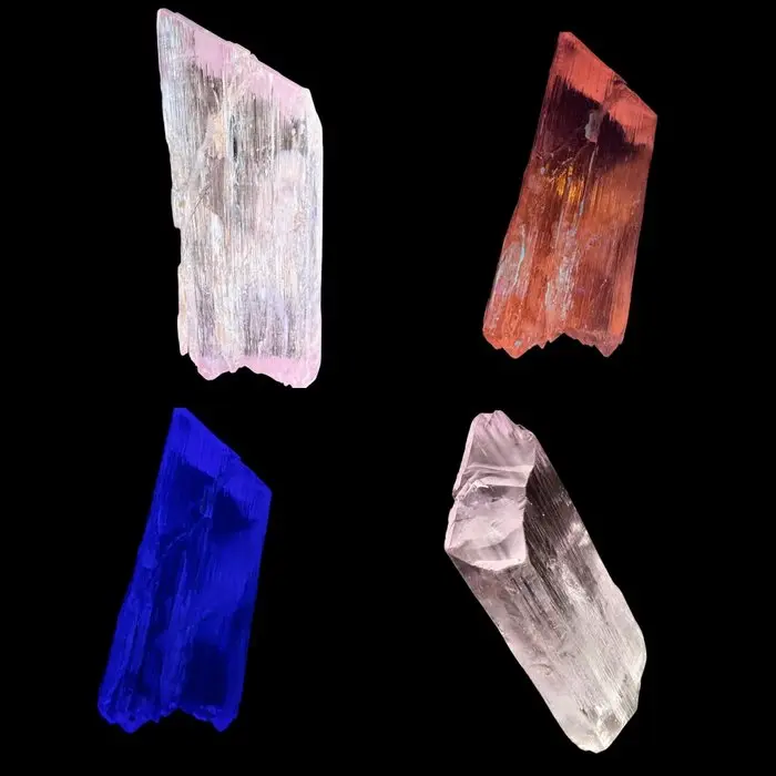 Gem-Quality Transparent Pink Kunzite with Strong...