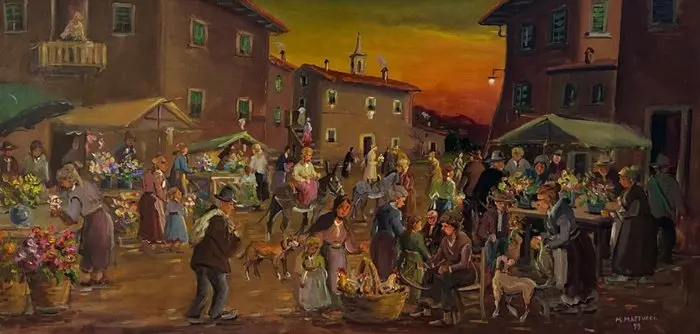 Mauro Maffucci (1929) - Mercato