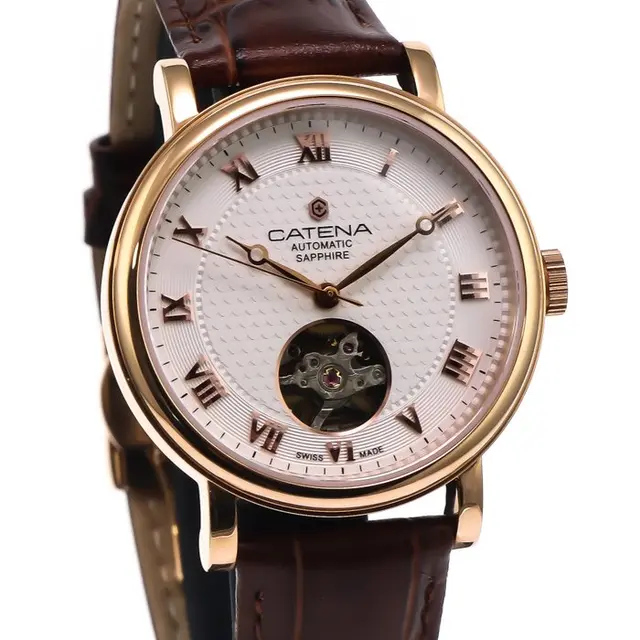 Catena - Automatic Swiss Watch Open Heart - CAD023-2FU...
