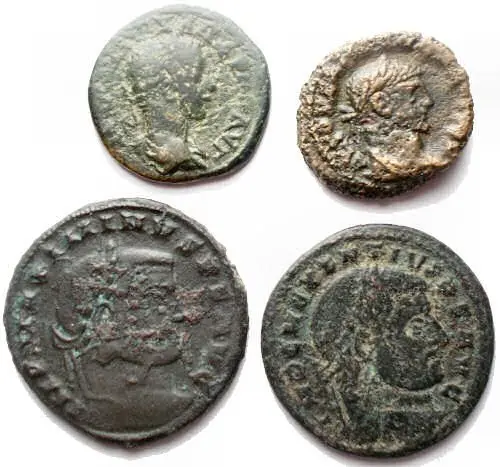 Roman Empire, Roman Empire (Provincial) Lot 4 pieces (No reserve price)