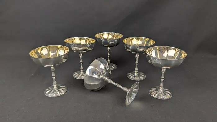 Regal Prestige - Padova Silver - Goblet (6) - Silverplated