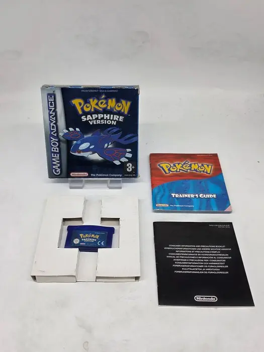 Nintendo - Gameboy Advance - Pokémon Sapphire Version...