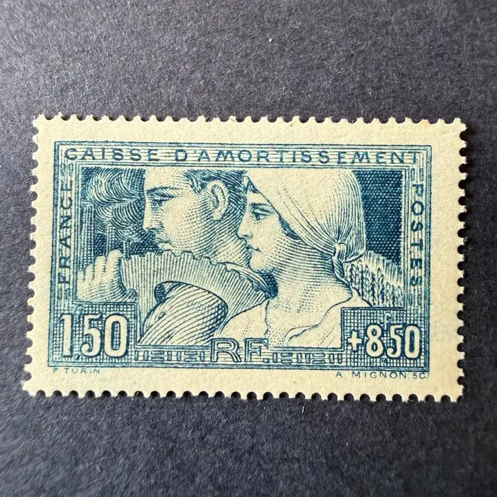 France - Yvert 252 "Caisse d'Amortissement" mint