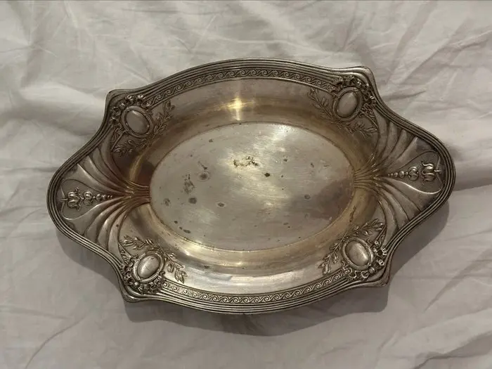 Tray - silver-plated