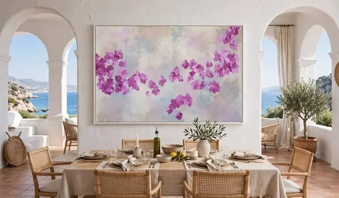 Pathos Art - Bouganville 140x90cm.