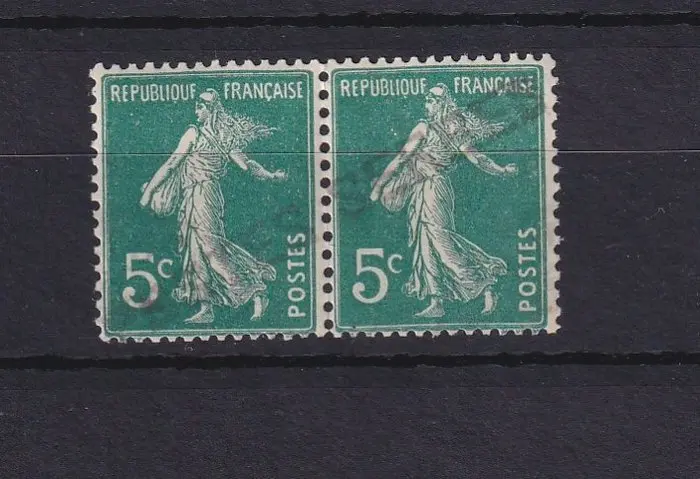 France 1917 - signé Pavoille, postes serbes à corfou