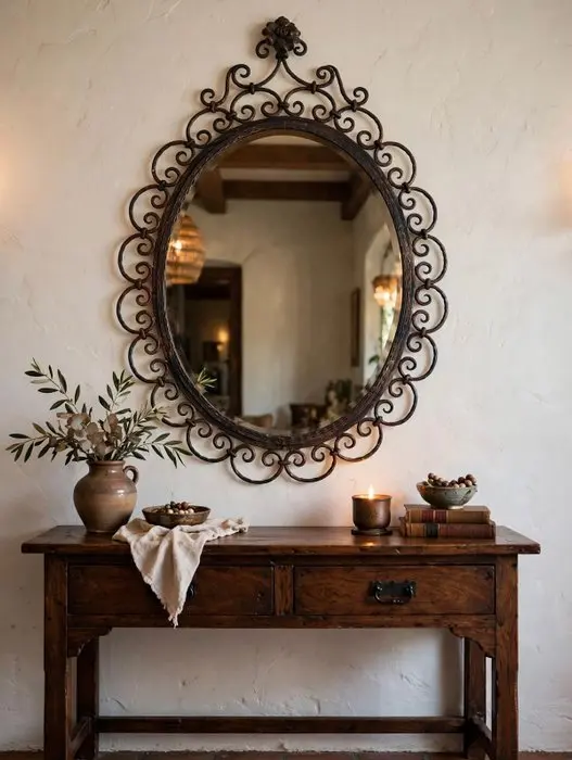 A RTI F R - Frame - Wrought iron - Beaten by hand