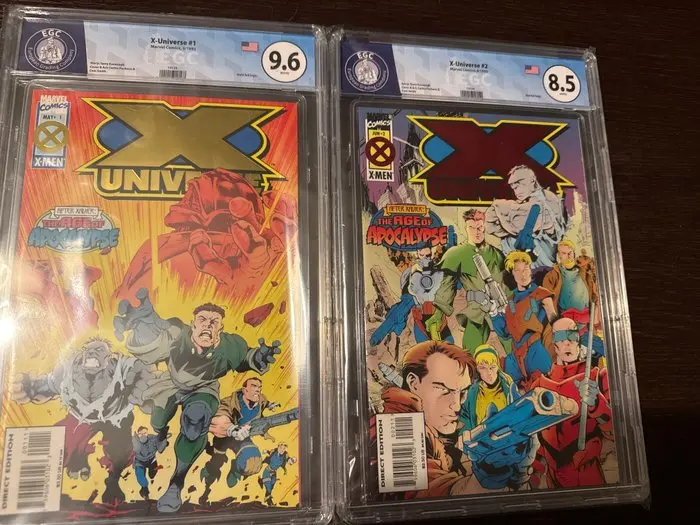 xuniverse 1 e 2 - X-Universe 1 e 2 - 2 Comic - 1995/1995