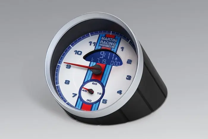 Clock - Porsche - Design Sport Chrono - Edition Martini Racing - Neuf