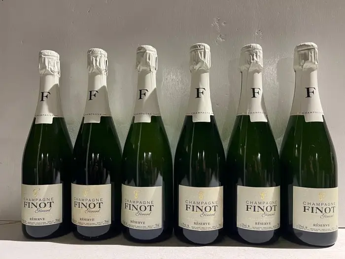 Finot Gerard, Reserve brut - Champagne Brut - 6 Bottles (0.75L)