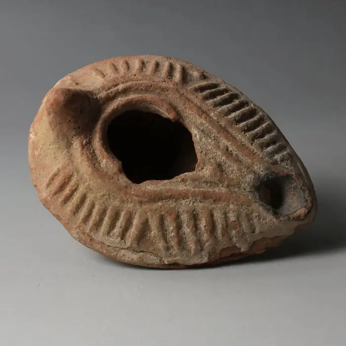 Islamic Terracotta Oil lamp